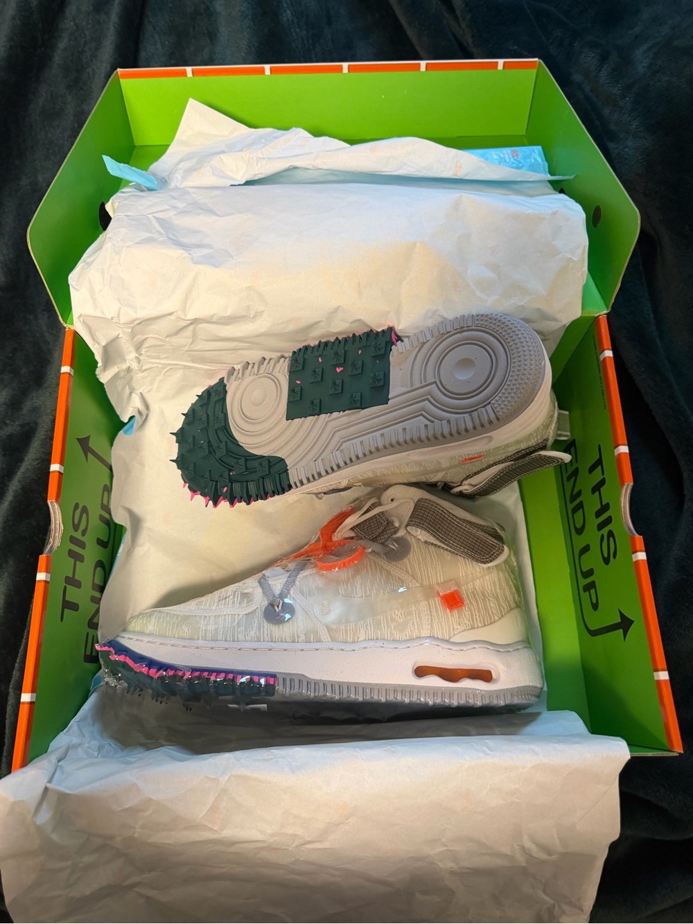 Off White X Nike Air Force 1’s - Picture 3 of 6